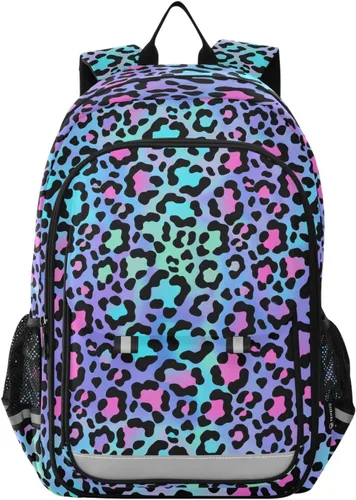 Vista 10 de ALAZA Moon Stars Alchemy Witch - Mochila para laptop para mujeres y hombres, bolsa de viaje casual con compartimento y múltiples bolsillos