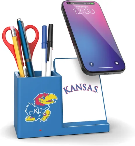 Vista 19 de SOAR NCAA - Soporte de carga inalámbrico unisex para teléfono celular y organizador de escritorio Color del