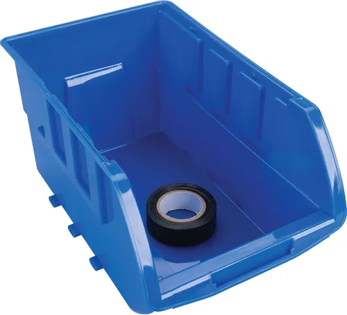 Vista 5 de Performance Tool W5196 Bandejas de almacenamiento grandes apilables de 4 piezas (9.25 x 6 x 5 pulg.)