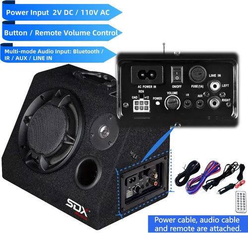 Vista 9 de Altavoz Bluetooth del gabinete del taller, reproductor de música digital