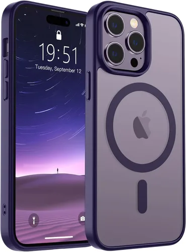 Vista 179 de SUPFINE Funda magnética para iPhone SE 2022 (3ª)/2020 (2ª), iPhone 8 (compatible con MagSafe) (protección contra caídas de grado militar), funda