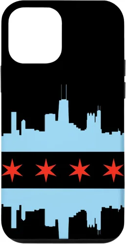 Vista 16 de Chicago Flag Skyline City of Chicago Pride Case for iPhone 17