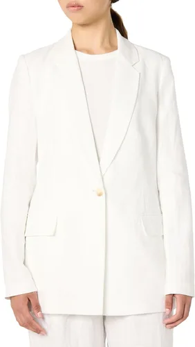 Vista 19 de The Drop Blake - Blazer largo para mujer Boucle negro