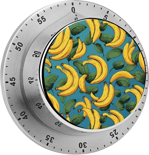 Vista 24 de Temporizadores mecánicos de cocina para cocinar, temporizador magnético de cuenta regresiva de 60 minutos con boca de animal, lindos temporizadores