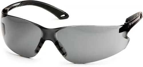 Vista 7 de Pyramex Itek - Gafas de seguridad con lentes ámbar, patillas ámbar
