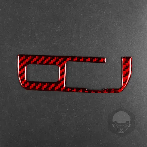 Vista 6 de NVCNX Real Premium Fibra de carbono compatible con Toyota Tacoma 2016-2017 Accesorios Car Dash Bed Interruptor de luz Panel Panel Cubierta