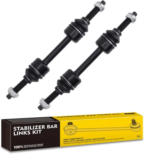 Vista 23 de TOVASTY 2 piezas eslabones de barra estabilizadora compatibles con Chevy Silverado 1500 2007-2016, Avalanche 07-13, Suburban 15-16, compatibles