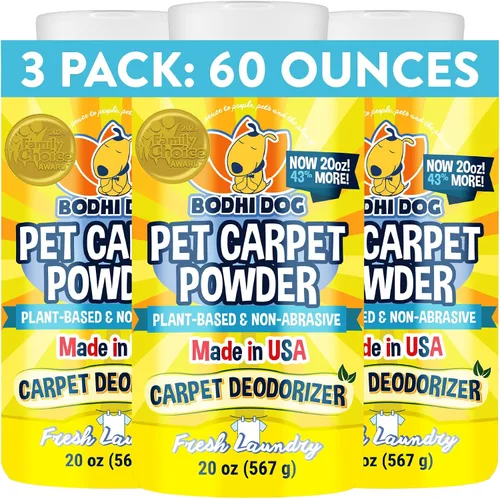 Vista 7 de Bodhi Dog Natural Carpet - Desodorante en polvo para alfombras – Eliminador de olores secos de mascotas y removedor de olores de orina – Afloja