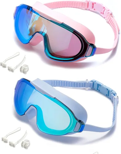 Vista 17 de Seasprint - Gafas de natación antivaho de gran angular