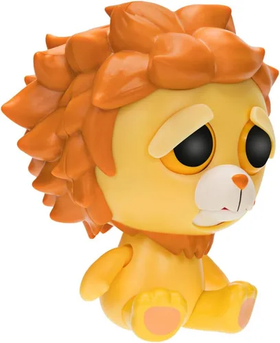 Vista 4 de Feisty Pets Figura de León Marky Mischief de 4 pulgadas