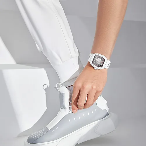 Vista 2 de DAVIS ELVIN - Relojes mecánicos para hombre reloj de pulsera automático Daviselvinwatch suizo reloj impermeable que combina con cualquier ropa