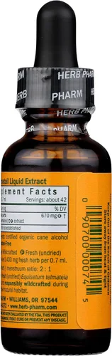 Vista 2 de Herb Pharm Extracto líquido de cola de caballo para apoyo del sistema urinario - 1 onza