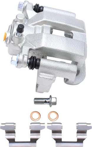 Vista 4 de Detroit Axle - Pastillas de cerámica traseras de repuesto de pinza de freno derecha para Infiniti G35 Nissan 350Z Murano Quest - Juego de 3 piezas