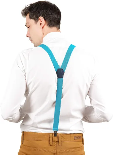 Vista 52 de Tirantes para hombre Tirantes elásticos con espalda en Y