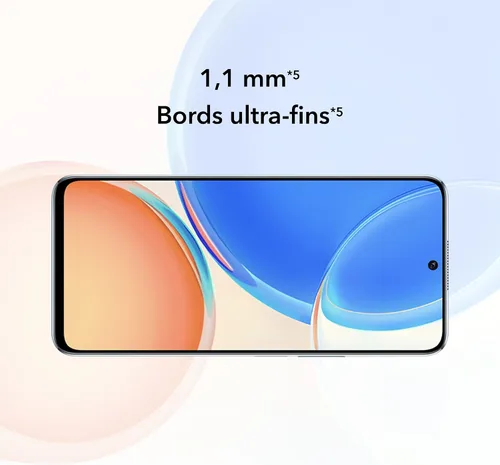 Vista 3 de Honor X8 Dual-Sim 128 GB ROM + 6 GB RAM (solo GSM Sin CDMA) Smartphone 4G/LTE desbloqueado de fábrica (azul océano) - Versión internacional