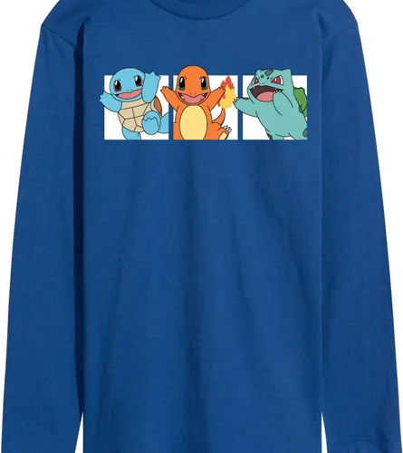 Vista 11 de HYBRID APPAREL - Team Pokémon - Camiseta de manga larga para hombre