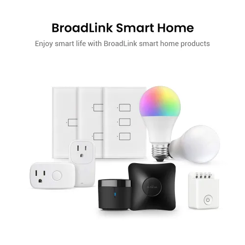 Vista 12 de BroadLink Interruptor de luz inteligente, no requiere cable neutro, un solo polo con aplicación y control de voz, interruptor temporizador táctil