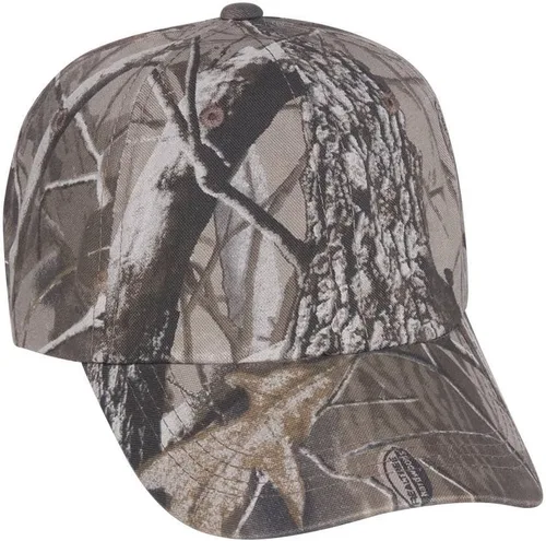 Vista 3 de Gorra ajustable de algodón de camuflaje de camuflaje de lujo - Real Tree Hardwoods, Camo