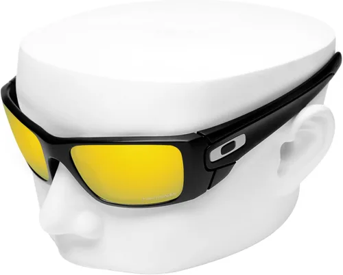 Vista 2 de OOWLIT Lentes de repuesto compatibles con gafas de sol Oakley Fuel Cell