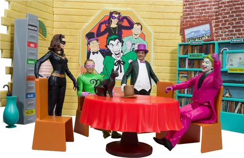Vista 3 de DC McFarlane Toys Retro - Batman '66: Villains Guarida