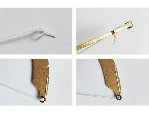 Vista 3 de Mapeador de cejas con cuerdas, cuerda/regla de marcado de dibujo de cejas simétrica, regla de marcador de línea Microblading, herramienta
