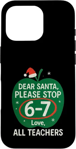 Vista 20 de 67 Christmas Funny Dear Santa Six Seven 6-7 Parents Case for iPhone XR