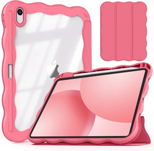 Vista 13 de Estuche para iPad de 10.ª generación de 10.9 pulgadas (2022), iPad (A16) de 11.ª generación de 11 pulgadas (2025) - con soporte para lápices Purpura