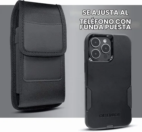 Vista 2 de Funda con cinturón de teléfono celular para iPhone y Pro