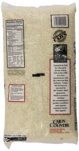 Vista 4 de Cajun Country Louisiana Arroz de grano largo, 5 libras