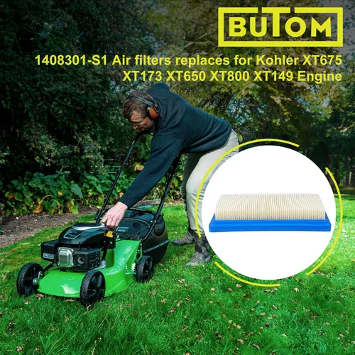 Vista 2 de 14 083 01-S Filtro de aire para motores Kohler Courage XT650 XT-7 XT-6 XT675 XTX775 XT775 XT149 HD775 XT173 XT800 Motores Filtro de cortacésped