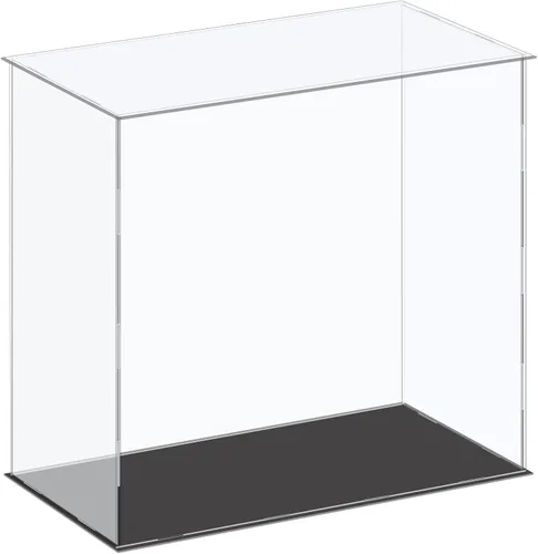 Vista 16 de MECCANIXITY Caja de exhibición acrílica Caja de almacenamiento de plástico Caja cúbica transparente pequeña Montaje a prueba de polvo Vitrina