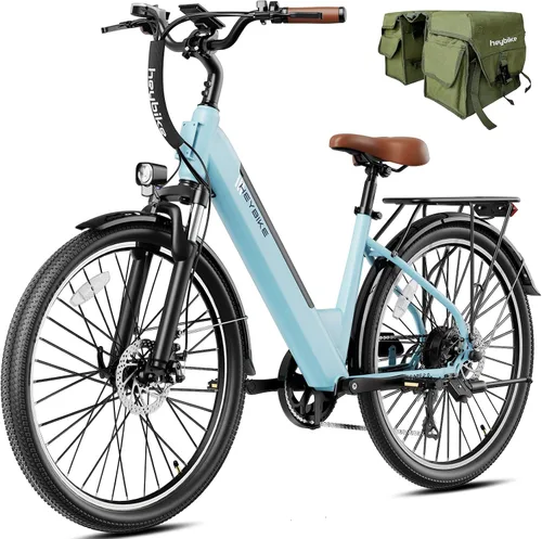Vista 28 de Heybike Bicicleta eléctrica Cityscape 2.0 para adultos con motor de pico de 1200 W, batería extraíble de 468 Wh, bicicleta eléctrica de 50 millas