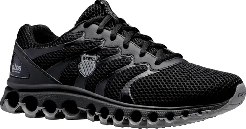 Vista 3 de K-Swiss Zapatos de entrenamiento Tubes 200 para hombre, NegroVapor AzulPuré Calabaza