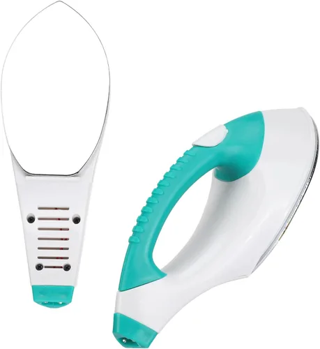 Vista 7 de Pilipane Plancha de vapor de viaje para ropa, plancha de vapor portátil para viajes, vaporizadores de mano para tela, máquina de planchar pequeña