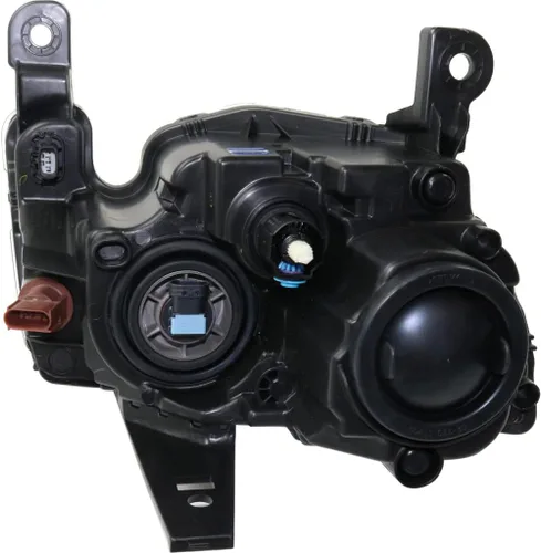 Vista 2 de Para Jeep Grand Cherokee 2017 2018 2019 2020 2021 lado del conductor de faros delanteros Tipo estándar Carcasa cromada Certificado CAPA