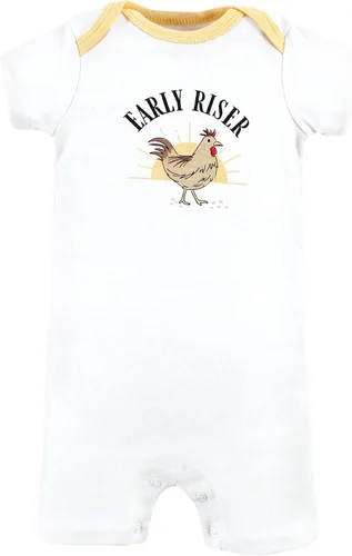 Vista 5 de Hudson Baby - Mameluco unisex de algodón