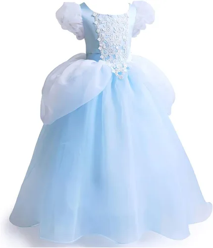 Vista 4 de TYHTYM Princess Costumes Little Girls Dress Up Fancy Halloween Christmas Party
