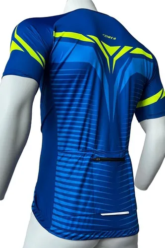 Vista 2 de Men's Cycling Jersey Short Sleeve Moisture Wicking Tops
