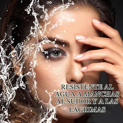 Vista 6 de docolor Sello de delineador de ojos de doble cara, lápiz delineador de ojos líquido con ala, resistente al agua, a prueba de manchas, de larga