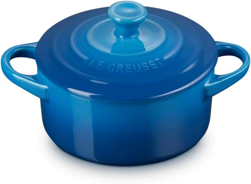 Vista 8 de Le Creuset Gres Mini Redondo Cocotte, 14 onzas., Artichaut