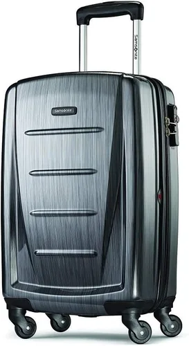 Vista 25 de Samsonite Winfield 2 Equipaje rígido con ruedas giratorias, Azul profundo, Juego de 3 piezas (20/24/28)