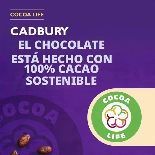 Vista 6 de Cadbury Bandeja de leche 11.01 oz (paquete de 1)