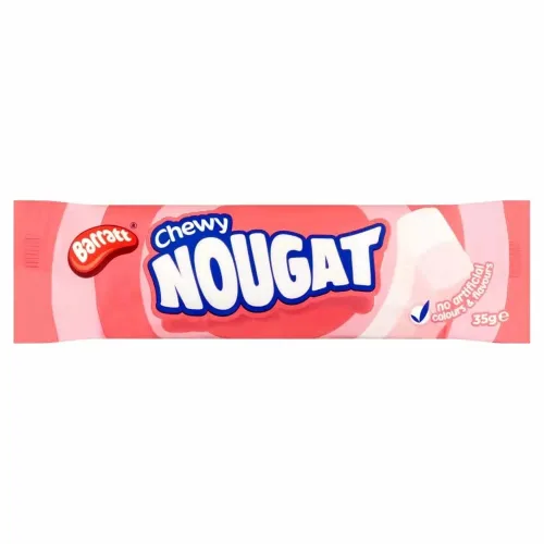 Vista 2 de Barratt Turrón masticable 1.23 oz (paquete de 10)
