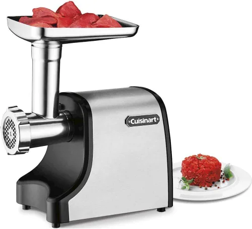 Vista 3 de Cuisinart - Procesadora de carne eléctrica, moledor de carne Cuisinart, talla única , Acero inoxidable