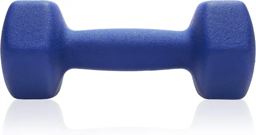 Vista 2 de Philosophy Gym Juego de 2 mancuernas de neopreno con forma hexagonal