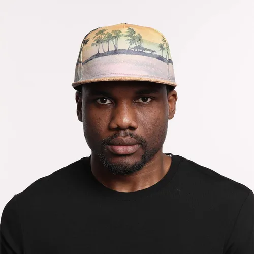 Vista 7 de NUZADA Snapback Hats for Men Flat Bill Hat Hip Hop Style Originales Print Adjustable Flat Brim Baseball Cap