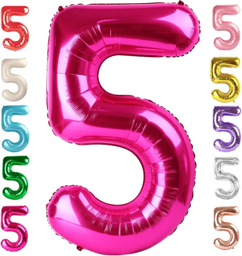 Vista 188 de Globos del números 0 de 40 pulgadas para formar los números 10, 20, 30, 40, 50, 60, 70, 80, 90, 100, para decoración de cumpleaños, bodas, eventos