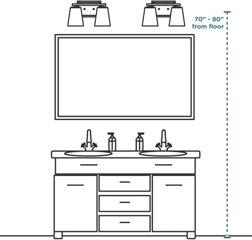 Vista 3 de Progress Lighting P3028-15 Victorian Bath & Vanity, 16-5/8 pulgadas de ancho x 8-1/2 pulgadas de alto, cromo