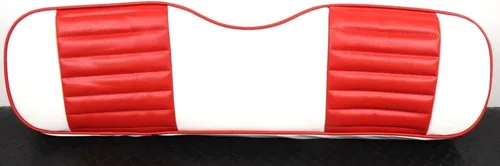 Vista 15 de Cubiertas de asiento delantero para carrito de golf EZGO Medalist, TXT 1994-2013 de Huskey, ajuste personalizado, estilo plisado negro, vinilo