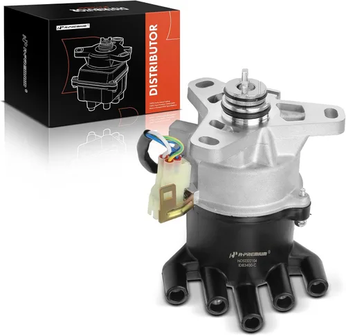 Vista 13 de Distribuidor de encendido A-Premium con módulo, tapa y rotor compatible con Honda Accord 1990-1991 2.2L Compatible con Honda Accord 1990 1991